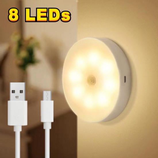 Trend 8 Led Usb Şarjlı Sensörlü Lamba