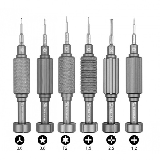 Mechanic Mortar Mini 6 in 1 Tornavida Seti